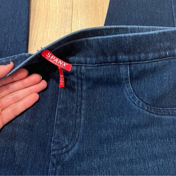 SPANX ankle skinny jeans blue size XLARGE - Picture 5 of 7